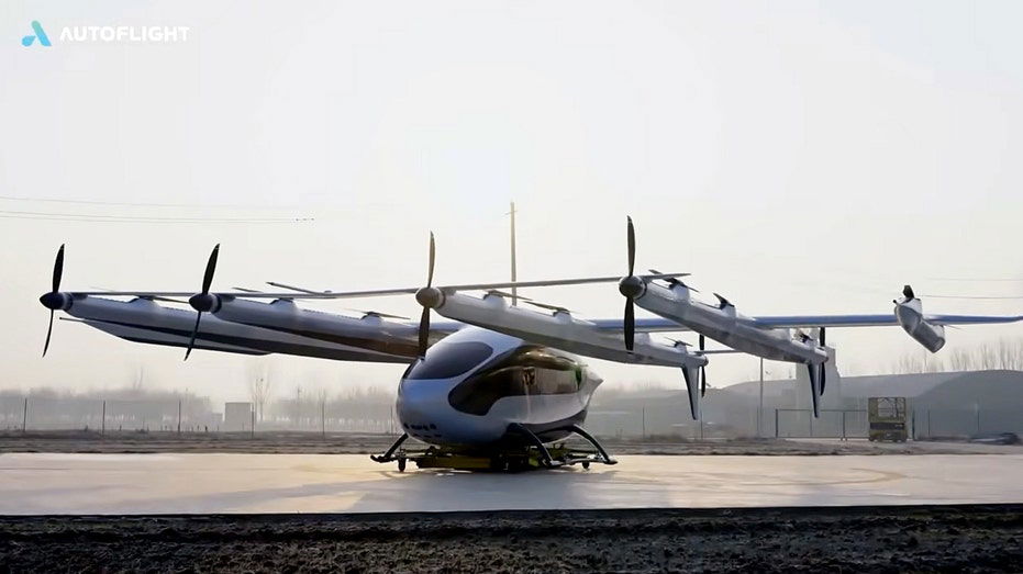 China unveils the world's largest flying car