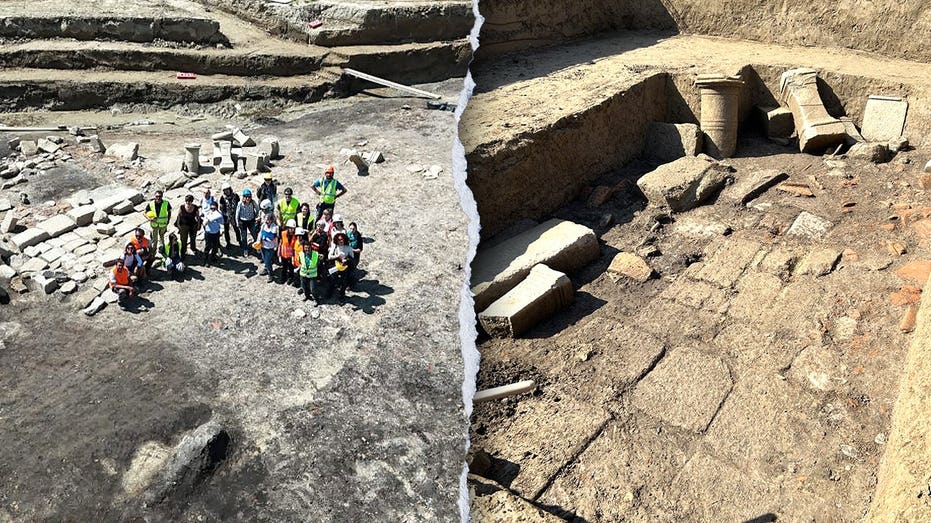 Construction workers clearing old bombs unexpectedly find 'important' ancient sanctuary