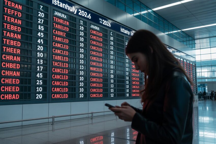 Flight Disruptions: Turkish Airlines Suspends Istanbul-Tehran Routes Amid Escalating Iran Protests