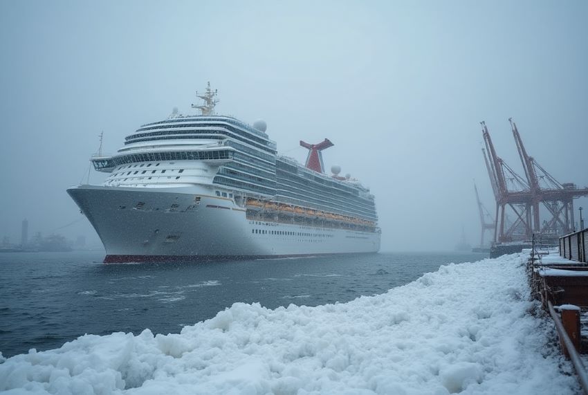 Galveston Joins Baltimore, New York, Norfolk, Cozumel and Eastern Seaboard Ports as US Cruise Destinations Feeling the Fury of Winter Storm Fern for Unprecedented Travel Disruptions!