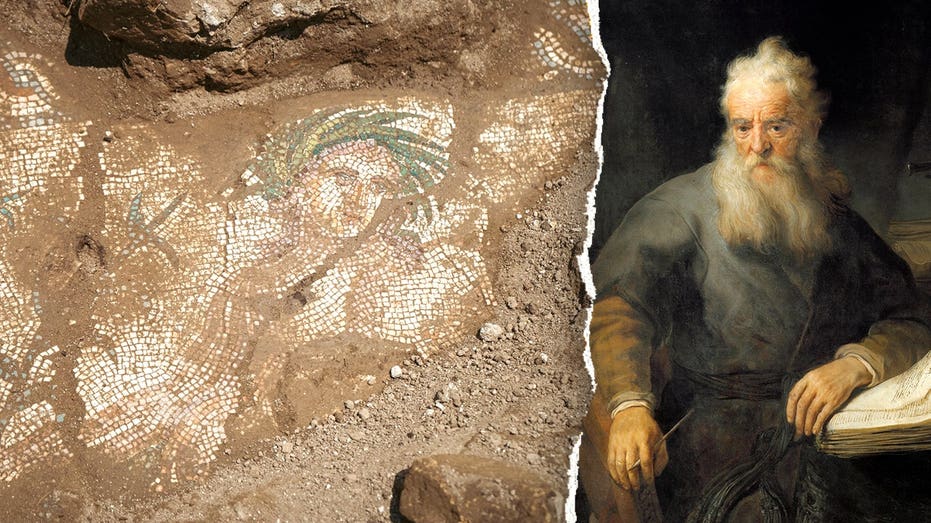 Rare pagan masterpiece emerges near where St Paul spread teachings of Christianity