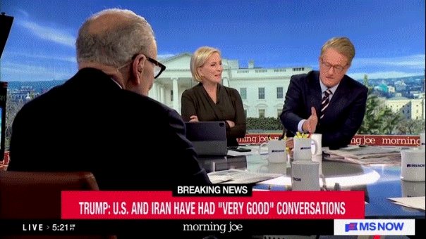 Schumer clashes with MS NOW host over whether degrading Iranian military is a good thing