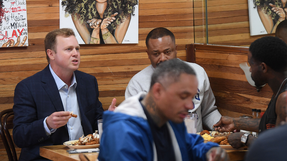 Spencer Pratt stops at iconic LA restaurant on Election Day, vows to make city 'streets safe again'